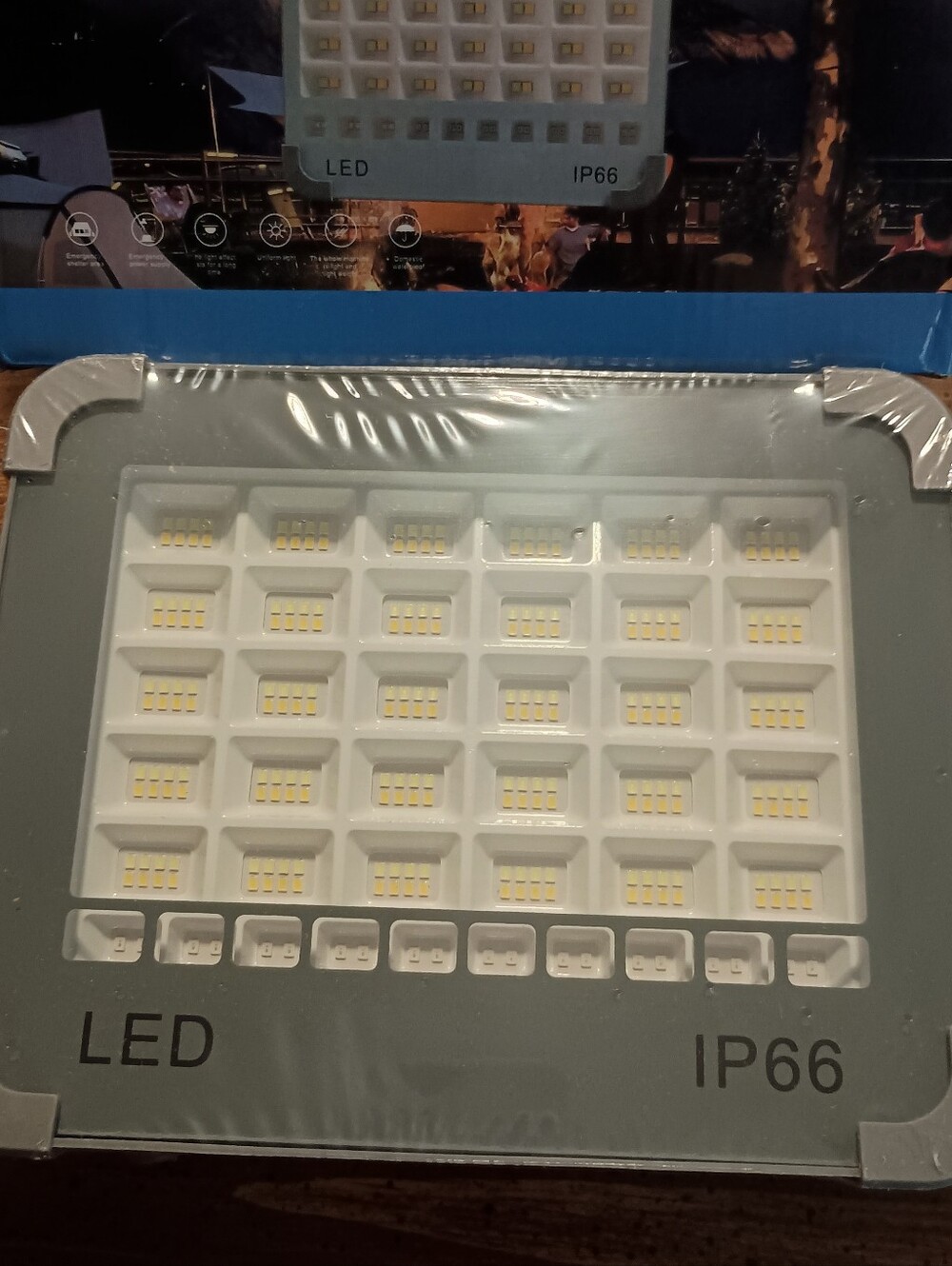 LED SOLAR LIGHT - New // Camping Work Emergency Lamp + Power Bank easy tool hook